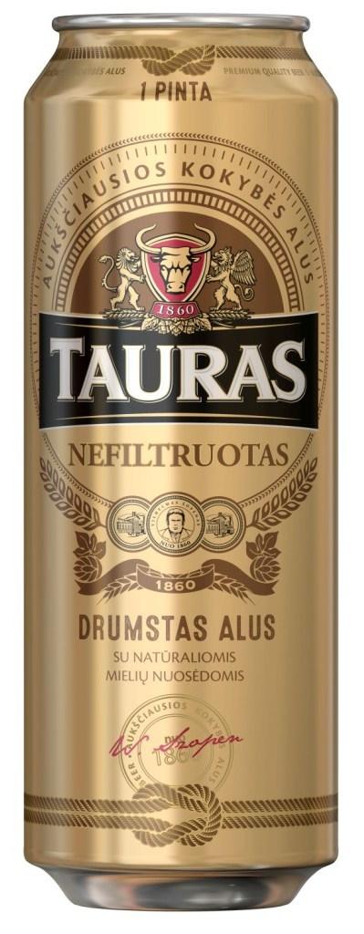 Prekės ženklas: 1 PINTA AUKŠČIAUSIOS KOKYBĖS ALUS TAURAS NEFILTRUOTAS DRUMSTAS ALUS